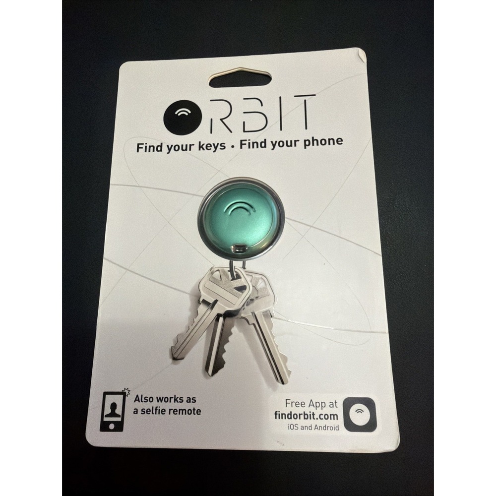 Orbit - Find Your Keys, Find Your Phone And Take A Selfie - Emerald Green!